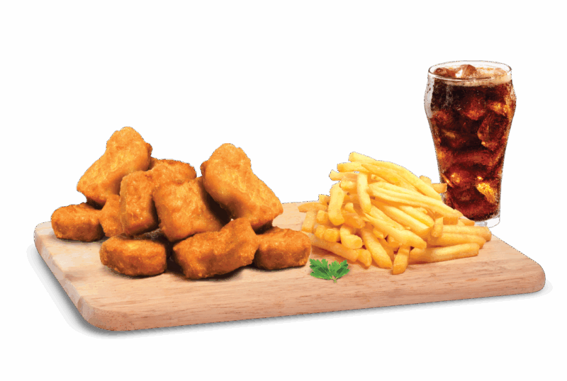 Chicken Nuggets with Fries