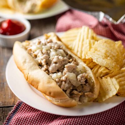 Chicken Cheesesteak Kababees