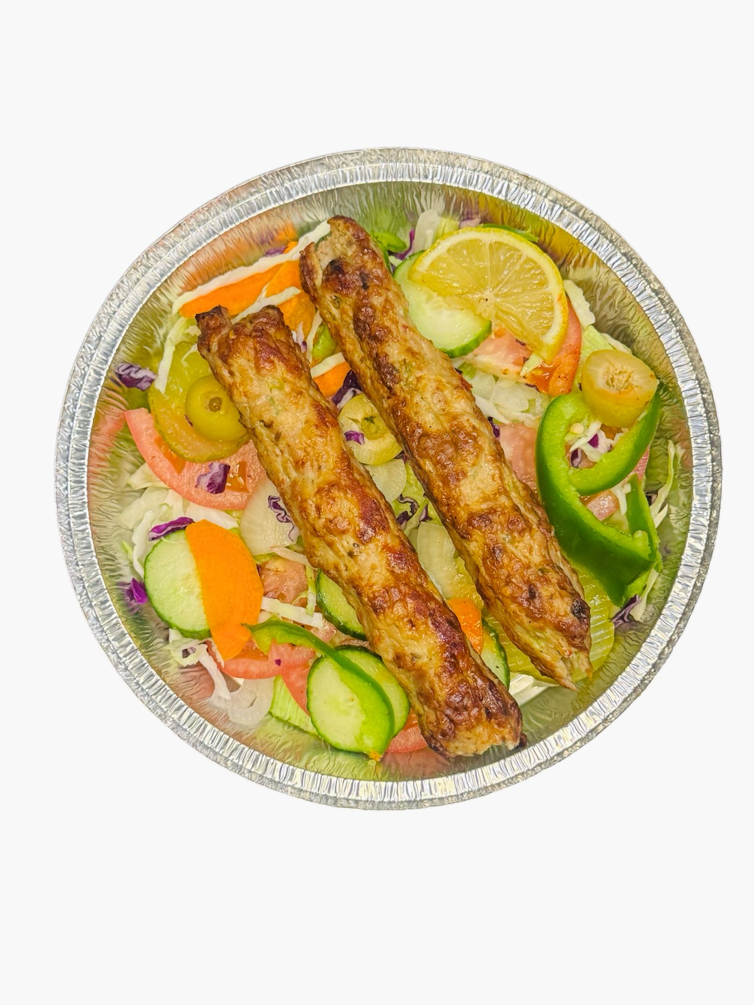 Chicken Shish Salad