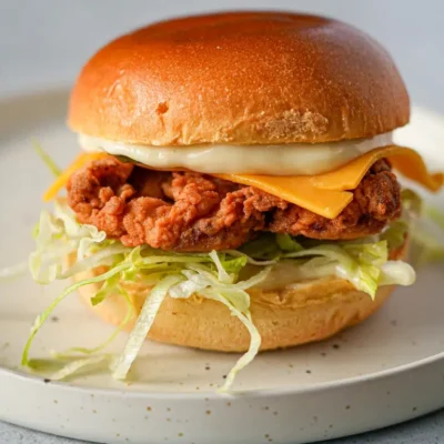 Chicken Tender Burger