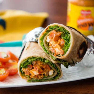 Lamb Tikka Wrap