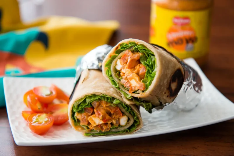 Lamb Tikka Wrap