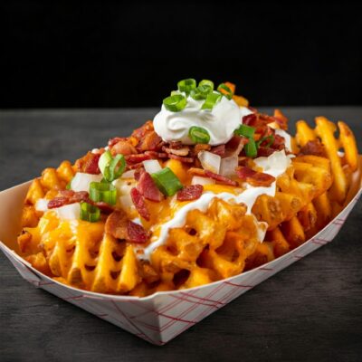 Loaded Fries-Loaded-Sour-Cream-Onion-Waffle-Fries-2
