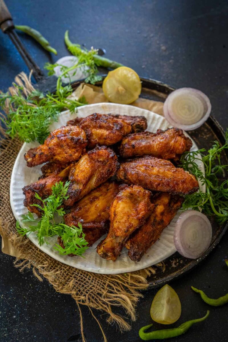 Tandoori Wings Salad