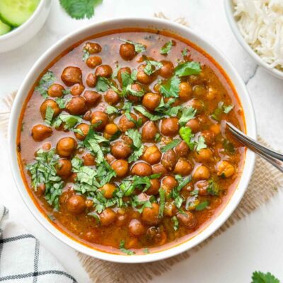 Vegetarian Dal or Channa Masala or Beans