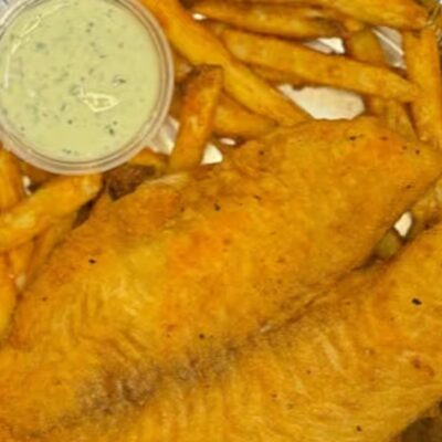 kababees Tilapia Fish with Fries 2 pcs